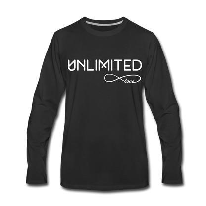 Men's Shirt, Unlimited Love Long Sleeve Tee