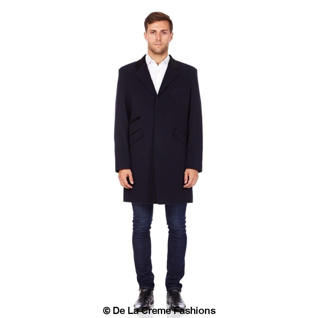 Mens Peaky Blinders Retro Mod Covert Coat